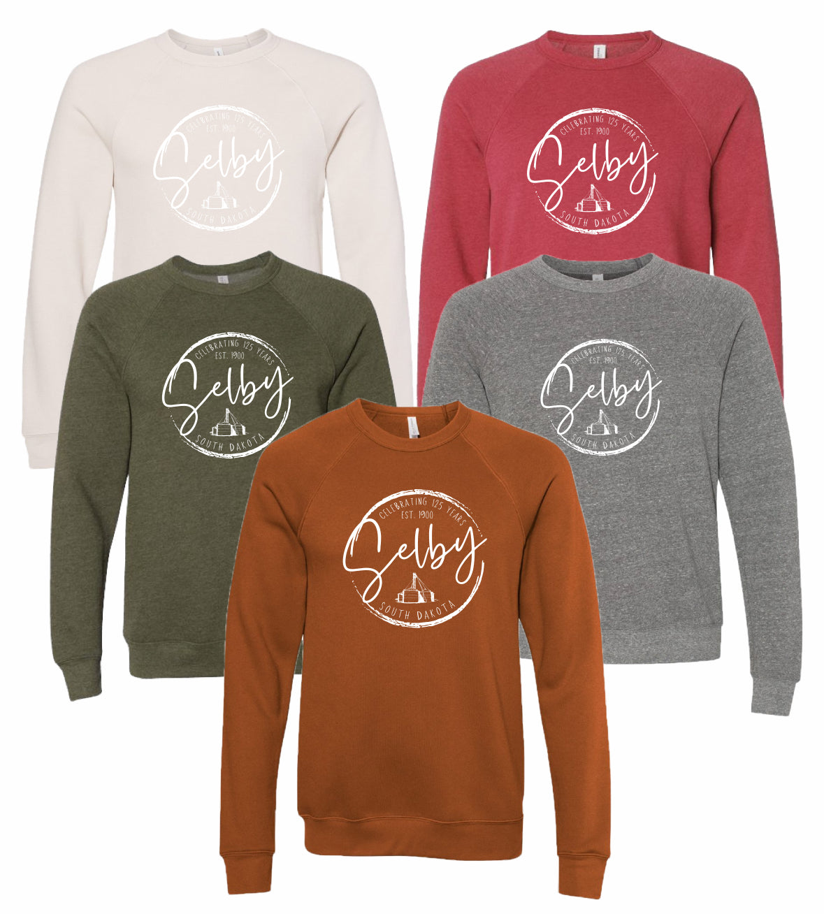 Selby 125th Celebration Sweatshirts