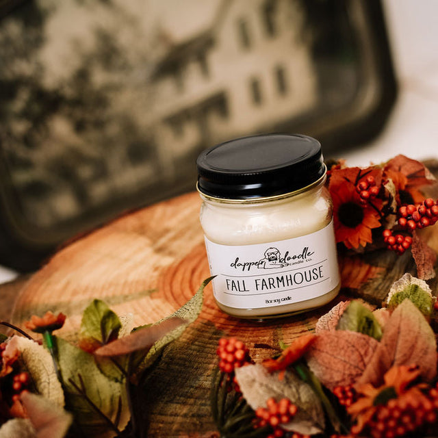 Fall Farmhouse 8oz Candle