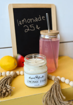 Lemonade Stand Candle